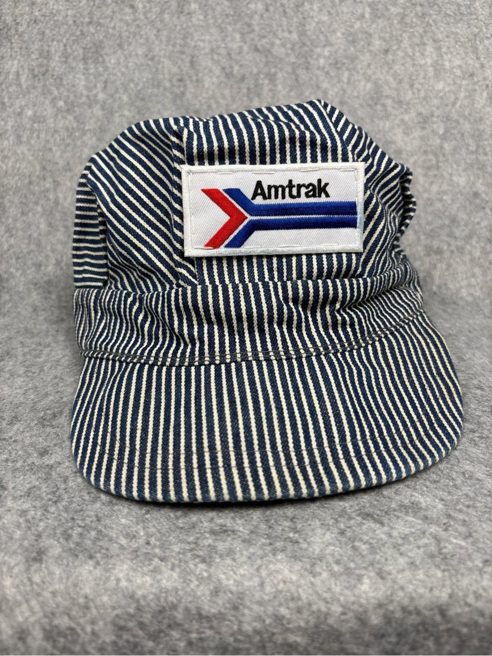 Amtrak Striped Engineer Conductor Hat Youth Size